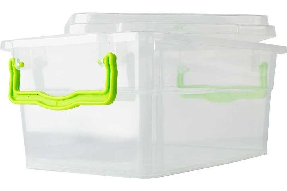 Aufbewahrungsbox aus Kunststoff – 2,7 Liter, stapelbar